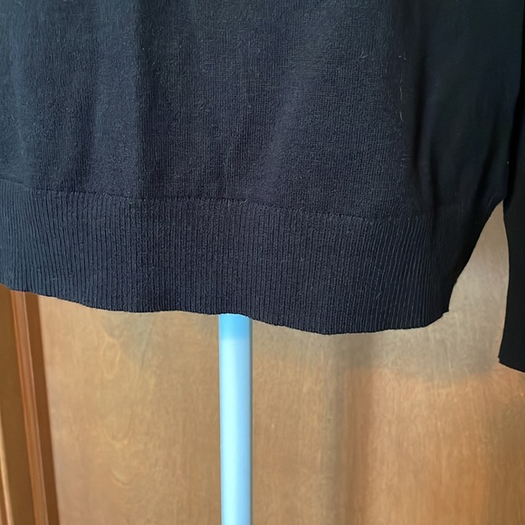 Faux Suede Black Sweater by Express - Picture 12 of 15